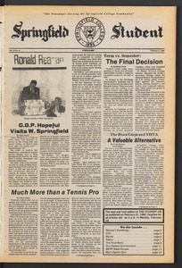 The Springfield Student (vol. 73, no. 16) Feb. 7, 1980