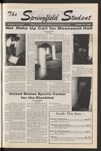 The Springfield Student (vol. 111, no. 8) Oct. 31, 1996