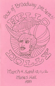 Best of Broadway: Hello Dolly program, 1983