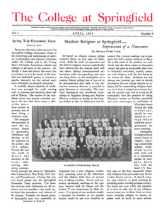 The Bulletin (vol. 1, no. 9), April 1928
