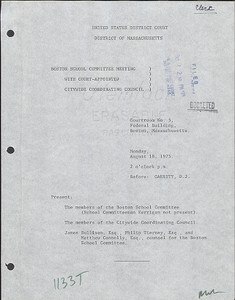 Document 1133T [folder 1 of 2]
