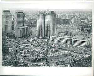 City Hall area construction