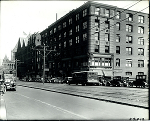 Huntington Avenue opposite Hotel Copley Square