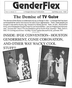 Gender Flex Vol. II, Issue 11 (April, May, June 1992)