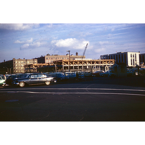 Construction of Speare Hall, Fall 1963