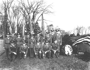 Swampscott VFW at World War I memorial