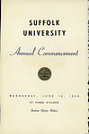 1950 Suffolk University commencement program (all schools)