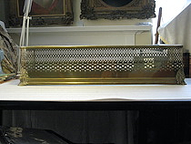 Brass Fireplace Fender