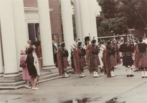 Parade Enters Cole Memorial Chapel.