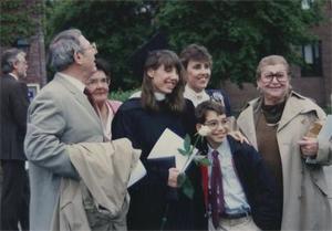 Graduate and Her Family.