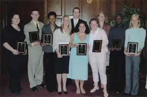 Students; Leadership Award Winners.