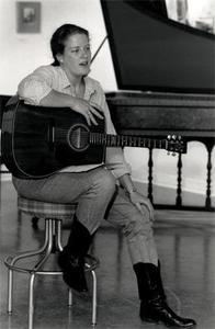 Elizabeth Leary with Guitar.