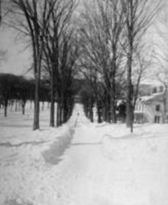 Snowy Main Street, 1897