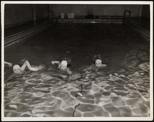 Howard Seminary for Women - Students swimming at YMCA Brockton
