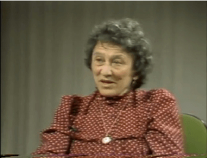 Oral history interview with Margaret Brenman-Gibson (video and transcript)