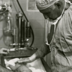 Alan Guttmacher in Delivery Room