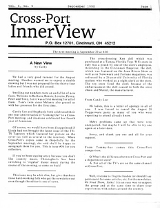 Cross-Port InnerView, Vol. 6 No. 9 (September, 1990)
