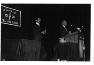Photograph of Jesse Jackson and David S. Nelson, 1983