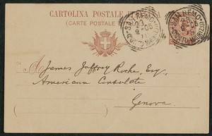 Letter, approximately 1905, William Dean Howells to James Jeffrey Roche