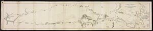 Plan of a survey for the proposed Boston and Providence Rail-way [sic] [map] / James Hayward.