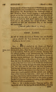 1809 Chap. 0080. An Act To Divide The Town Of Pittston Into Two Parishes And To Establish The Lines Between The East, And West Parishes In The Said Town.