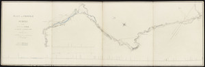 Plan and profile of a survey for the proposed canal from Boston to Connecticut River: section no. 3 from Thompson Corner to Western, Mass.