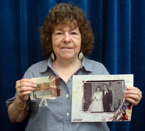 Kathleen Jones at the Waltham Mass. Memories Road Show