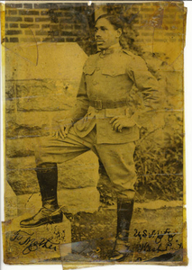Cavalry instructor at West Point during WWI