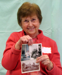Lois Jenner at the Duxbury Mass. Memories Road Show