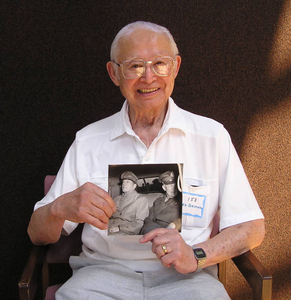 Ted Akimoto at the World War II Mass. Memories Road Show
