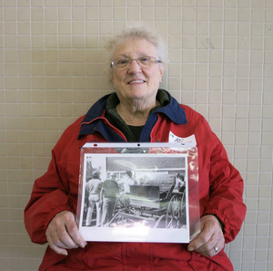 Gail Lisauskas at the Amesbury Mass. Memories Road Show