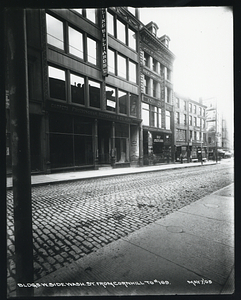 Building on west side of Washington Street from Cornhill to 169 Washington Street