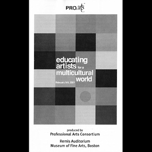 Education artists for a multicultural world February 8-9, 2001.