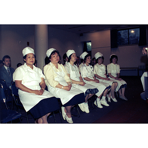 Graduates of Andy's Garment Workers Food Service