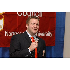 Rudy Morando speaks at The National Council Dinner