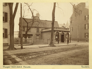 Exterior view of the Old Witch / Corwin House / Roger Williams House, North and Essex Sts., Salem