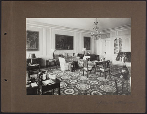 La Leopolda, upstairs sitting room, 1939