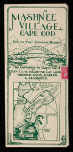 Mashnee Village Cape Cod pamphlet