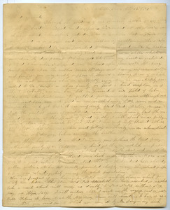 Letter from Aldin Grout and Charlotte Bailey to James and Elizabeth Bailey