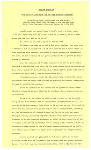 Report on the American Labor Party and the 1953 municipal elections