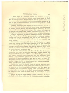 Clipping of book on Kimball Union