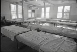 Belchertown State School: cots in sleeping room