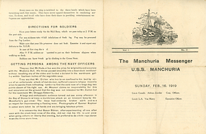 The Manchuria Messenger, Vol. 1 No. II