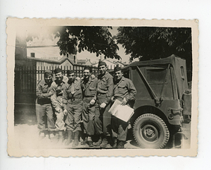 Group photograph of American soldiers