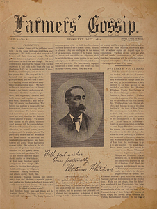 Farmers' gossip. Vol. 1, no. 2, 1882