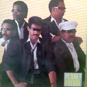 Planet Patrol promo pic for European mag 'Rock and Soul'