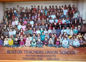 Boston Teachers Union school inaugural year