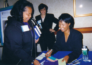 Meeting/conference with Mae Jemison