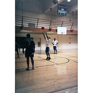 Basketball game.