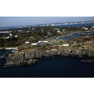 Aerial view of Marine Science Center